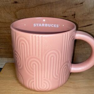 Starbucks 2024 Shimmery Pastel Pink Spring Coffee Mug